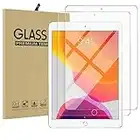 Pack Of 2 Screen Protectors Tempered Glass For Apple iPad 10.2 9th Generation 2021, iPad 8th Generation 2020 and iPad 7th Generation 2019