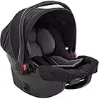 Graco Siège d'auto pour bébé SnugEssentials i-Size (de la naissance à 12 mois environ, 40-75 cm), compatible avec la base ISOFIX, noir/gris