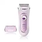 Braun 4210201192688 Braun Silk Epil Lady Shaver de 5–100 – Rasoir électrique et tondeuse sans fil Rose