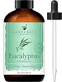 Handcraft Eucalyptus Essential Oil - 100% Pure & Natural - Premium Therapeutic Grade with Premium Glass Dropper - Huge 118 ml