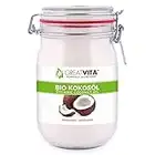 MeaVita Olio di Cocco Meavita, Insapore (Deodorato), Confezione da 1 (1X 1000 Ml) in Un Barattolo da Stiro - 1000 ml