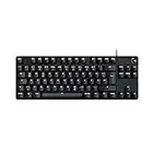 Logitech G413 TKL SE Mechanische Gaming-Tastatur - Mit Hintergrundbeleuchtung und taktilen mechanischen Schaltern, Anti-Ghosting, Kompatibel mit Windows, macOS, Deutsches QWERTZ-Layout - Schwarz