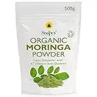 Snape's Organic Moringa Powder - Pure & Raw - Certified Organic - 500Grams