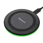 yootech Wireless Charger,10W Max Fast Wireless Phone Charging Pad Compatible with iPhone 14/14 Plus/14 Pro/14 Pro Max/13 Pro Max/13/13 Mini/SE 2022,Samsung Galaxy S22/S21,AirPods Pro(No AC Adapter)