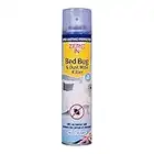 Zero In Bed Bug & Dust Mite Killer - 300ml Aerosol. Ready-To-Use. Prevents Allergies, Long-Lasting Protection for Over 2 weeks Treats Mattresses, Beds and Furniture