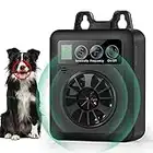 Anti Barking Device, Rechargeable Bark Control Device with Effective 4 Frequency Levels and Adjustable Sensitivity, Mini Automatic Ultrasonic Dog Barking Control Devices for Most Dogs (Black)