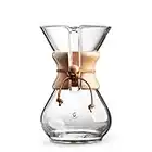 Chemex Karaffe für 6 Tassen (850 ml) Aktionspaket mit 250 gr. Filterkaffee von der Kaffeerösterei Mondo del Caffè