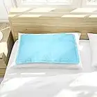 Human Creations Gel’O Cool Pillow Insert - Cooling Mat Gel Topper - 55cm x 27cm - Soft, Odorless, No Water Filling - Maximum Support and Comfort Cushion - Helps improve Sleep Quality and Neck Pain