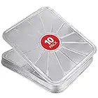 Disposable Foil Oven Liners (10 Pack) Oven Liners for Bottom of Electric Oven and Gas Oven - Reusable Oven Drip Pan Tray for Cooking and Baking - 18.5" x15.5”