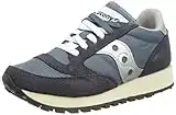 Saucony Jazz Original Vintage, Scarpe da Ginnastica Uomo, Multicolore (BLU/NVY/SIL), 42.5 EU