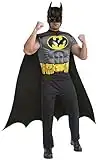 Rubies Costume Batman Muscle Chest Top with Cap and Mask, Black, X-Large