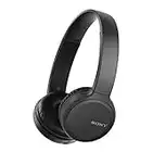 Sony WH-CH510 Wireless Bluetooth Headphones with Mic, 35 Hours Battery Life with Quick Charge, On-ear Style, Hands-Free Call, Voice Assistant - Black