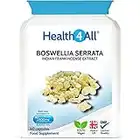 Boswellia Serrata 2800mg 60 Capsules (V) (not Tablets) Strong Anti-inflammatory OA & Joint Support. Vegan. Made in The UK by Health4All