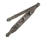 BOOSTEADY Two Point Rifle Gun Sling with Swivels,Durable Shoulder Padded Strap,Length Adjuster