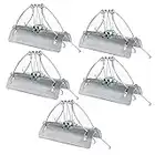 Ratkil Tunnel Mole Trap (Pack Of 5) Large Powerful Trap To Catch & Kill Moles | Protect Your Lawn & Garden | All Weather, Rust Free & Reusable Mole, Vole Rodent Solution