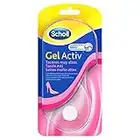 Scholl Solette Gel Activ, Solette Donna per Tacchi Alti, Azione Ammortizzante e Antiscivolo, Confezione da 1 Paio