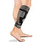 CFR Calf Sleeve Compression Support– Copper-Infused High-Performance Design, Promotes Proper Blood Flow, Offers Superior Compression and Support for All Lifestyles,Single,L