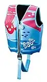 Beco 09639-004 Sealife Schwimmlernweste, Mehrfarbig (blau/pink), M