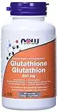 NOW glutathione 500mg, with Silymarin & Alpha Lipoic Acid, 60 Veg Capsules 60 count