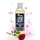 Verana Aceite de masaje erótico Rosa, cosmética natural con Ylang Ylang para placer sensual y sexual, aromaterapia 250 ml