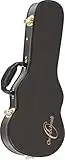 Oscar Schmidt UC3 Concert Ukulele Hard Case - Black