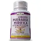 Max Strength Pueraria Mirifica 5000mg - Breast and Butt Booster, Bust Enlargement, Firm Body, Feminizing Pills - Body Augmentation, Vaginal Health, Menopause Relief, Skin and Hair Health