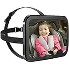 Zacro Baby Car Mirror, Shatter-Proof Acrylic Baby Mirror for Car, Rearview Baby Mirror-Easily to Observe The Baby's Every Move, Safety and 360 Degree Adjustability