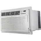 LG 9,800 BTU Through-The-Wall Air Conditioner, Cools 450 Sq.Ft. (18' x 25' Room Size), Electronic Control with Remote, 2 Cooling & Fan Speeds, 4-Way Air Deflection, Auto Restart, 230/208V