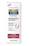 GOLD BOND ULTIMATE Diabetics’ Dry Skin Relief Foot Cream, 3.4 Oz (Pack of 2)