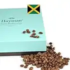 100% Café de las Montañas Azules de Jamaica - Café de grano verde - ¡Uno de los mejores cafés del mundo, salido de la última cosecha! (Caja con 680g/24oz)