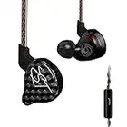 Yinyoo KZ ZST Auriculares, Estructura balanceada + Driver Dual dinámico híbrido, Alta fidelidad, in-Ear