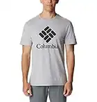 Columbia CSC Basic Logo Short Sleeve Camisa De Manga Corta para Senderismo Y Trekking para Hombres