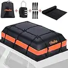 Rooftop Cargo Carrier: Ohuhu 21 Cubic Feet Rooftop Cargo Carrier with Anti-Slip Mat - 840D Waterproof Soft Roof Top Luggage Bag for All Cars with or Without Racks