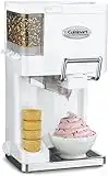 Cuisinart Ice Cream Maker Machine, 1.5 Quart Mix It In Soft Serve, Yogurt, Sorbet, Sherbet Maker, White, ICE-45P1