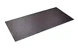 Supermats Heavy Duty Equipment Mat 13GS Made in U.S.A. for Indoor Cycles Recumbent Bikes Upright Exercise Bikes and Steppers (2.5 Feet x 5 Feet) (30-Inch x 60-Inch) (76.2 cm x 152.4 cm), Black