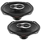 Hertz SX 690 Neo Set Coax 3Way 6"x 9" Koaxialsystem 1Paar aus der SPL Show Serie 260 Watt