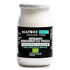 Nature Diet - Olio Vergine di Cocco Biologico 900 ml | Spremuto a freddo | Non raffinato | Vegano | Barattolo di vetro