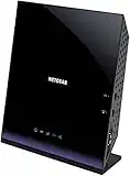 Netgear D6400 Modem Router WiFi AC1600 Dual Band, Rilevamente Automatico DSL, Beamforming e Gestione Tramite App [Italia]