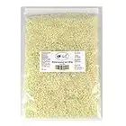 Sala Pastillas, cera de abeja, blanqueada clara, color blanco, bolsa de 250 g