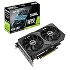 ASUS Dual NVIDIA GeForce RTX 3060 V2 OC Edition Scheda Grafica, 12GB GDDR6 192-bit 15 Gbps PCIE 4.0, GPU NVIDIA Ampere, DUAL-RTX3060-O12G-V2