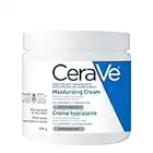 CeraVe Moisturizing Cream | Daily Face, Body & Hands Moisturizer for Dry Skin With Hyaluronic Acid and Ceramides for Women and Men. Sensitive skin, Oil-free, Non-comedogenic, Fragrance-Free, 539 Grams