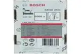 Bosch Accessories Pointe Galvanisé SK50 25G pour Cloueur Pneumatique, 1.2mm x 2mm x 1mm, Lot de 5000