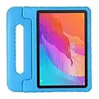 ZiHang Funda Infantil Huawei MatePad T10s 10.1 Pulgadas, Carcasa Niño Antigolpes con Asa Convertible Tapa de Soporte, Funda Bebé Ligera para Huawei MatePad T10s 10.1 Pulgadas (Azul)