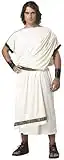 Deluxe Mens Toga Costume Standard White