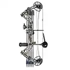 Sanlida Archery Dragon X8 RTH Compound Bow Package for Adults and Teens,18”-31” Draw Length,0-70 Lbs Draw Weight,up to IBO 310 fps,No Bow Press Needed,Limbs Made in USA,Limited Life-time Warranty