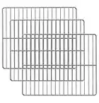 14.6 x 12.2 Inch Stainless Steel Cooking Grid Grates for Masterbuilt 30 Inch Electric Smoker, Cooking Racks Replacement Parts,3 Pack