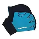 Sport-Thieme Aquafitness-Handschuhe aus Neopren | Hochwertige Schwimmhandschuhe für Aqua-Fitness, Aqua-Jogging, Wassergymnastik | In S, M, L | Blau, Rot, Türkis | Markenqualität