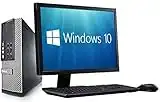 Complete set of 21.5in Monitor and Dell OptiPlex Quad Core i5-2400 8GB 1000GB WiFi Windows 10 64-Bit Desktop PC Computer (Renewed)