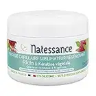 Natessance - Masque Capillaire Sublimateur Régénérant - Ricin & Kératine Végétale - Pot de 200 ml