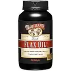 Barlean's Flaxseed Oil Softgels, Cold-Pressed Flax Seed Supplement with 1,650 mg ALA Omega-3 Fatty Acids for Joint & Heart Health, 1000mg, 250 ct